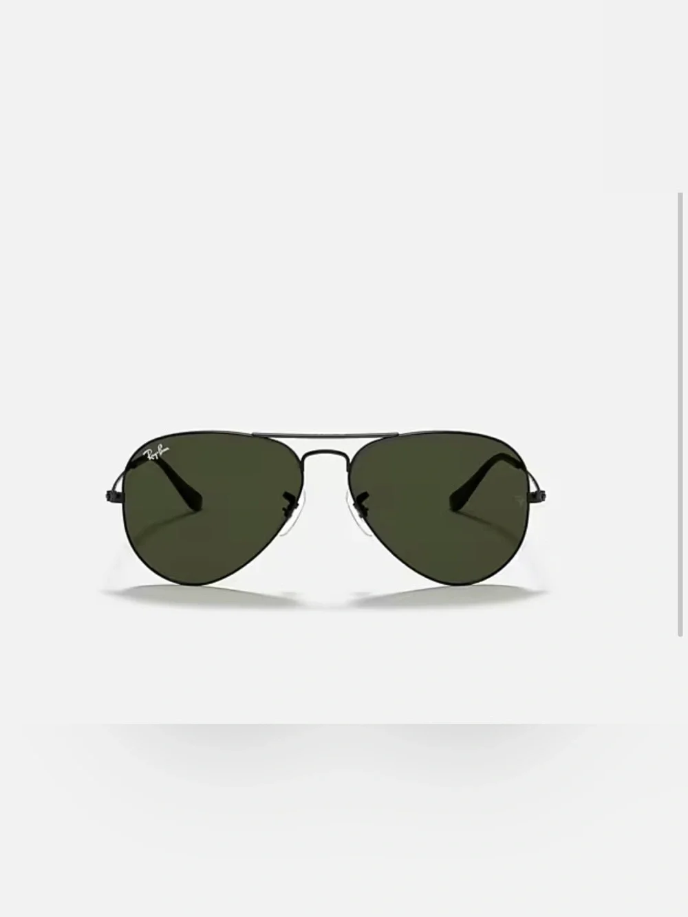 Black Rayban Aviator Classic